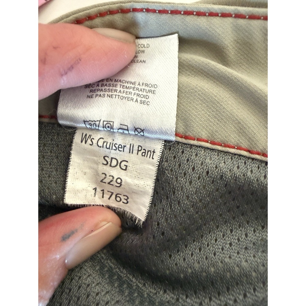 Mountain Khakis Cruiser II Hiking Pants Beige Roll Up Convertible Outdoor 4R - Picture 12 of 14
